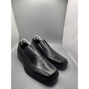 Call It Spring Men's Loafers Black Leather 10 Casual Comfort Dress Arch Shoes